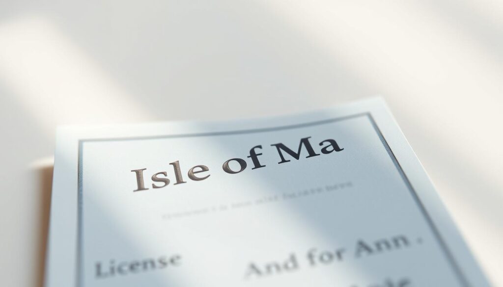 ใบอนุญาต Isle of Man