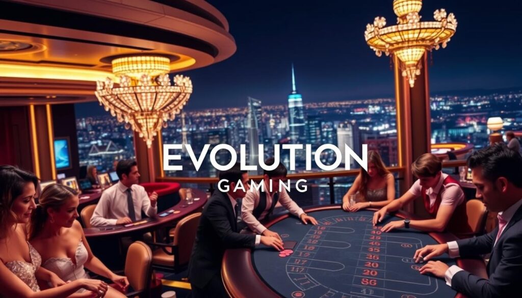 เกมคาสิโนสด Evolution Gaming