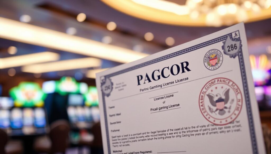 ใบอนุญาต PAGCOR